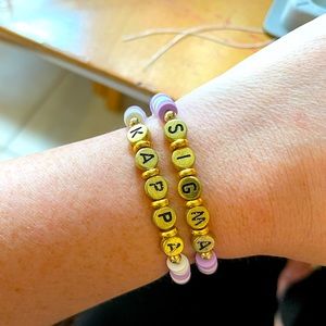 Custom bead bracelets